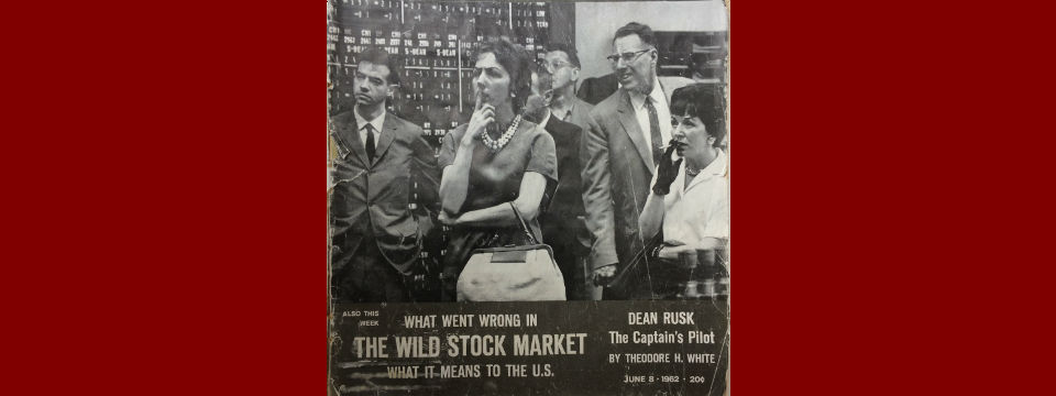 >Image credit: Cover of LIFE Magazine (photo by John Dominis), June 8, 1962, collection of Jason Zweig